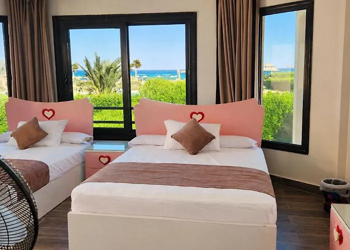 مستقلة 5 غرف مطلة على البحر - بلو باي اسيا السخنة Blue Bay Sokhna عين السخنة
